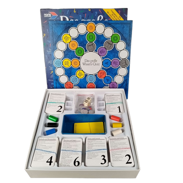 noris Große Wissens-Quiz Brettspiel