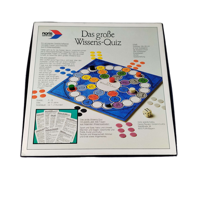 noris Große Wissens-Quiz Brettspiel