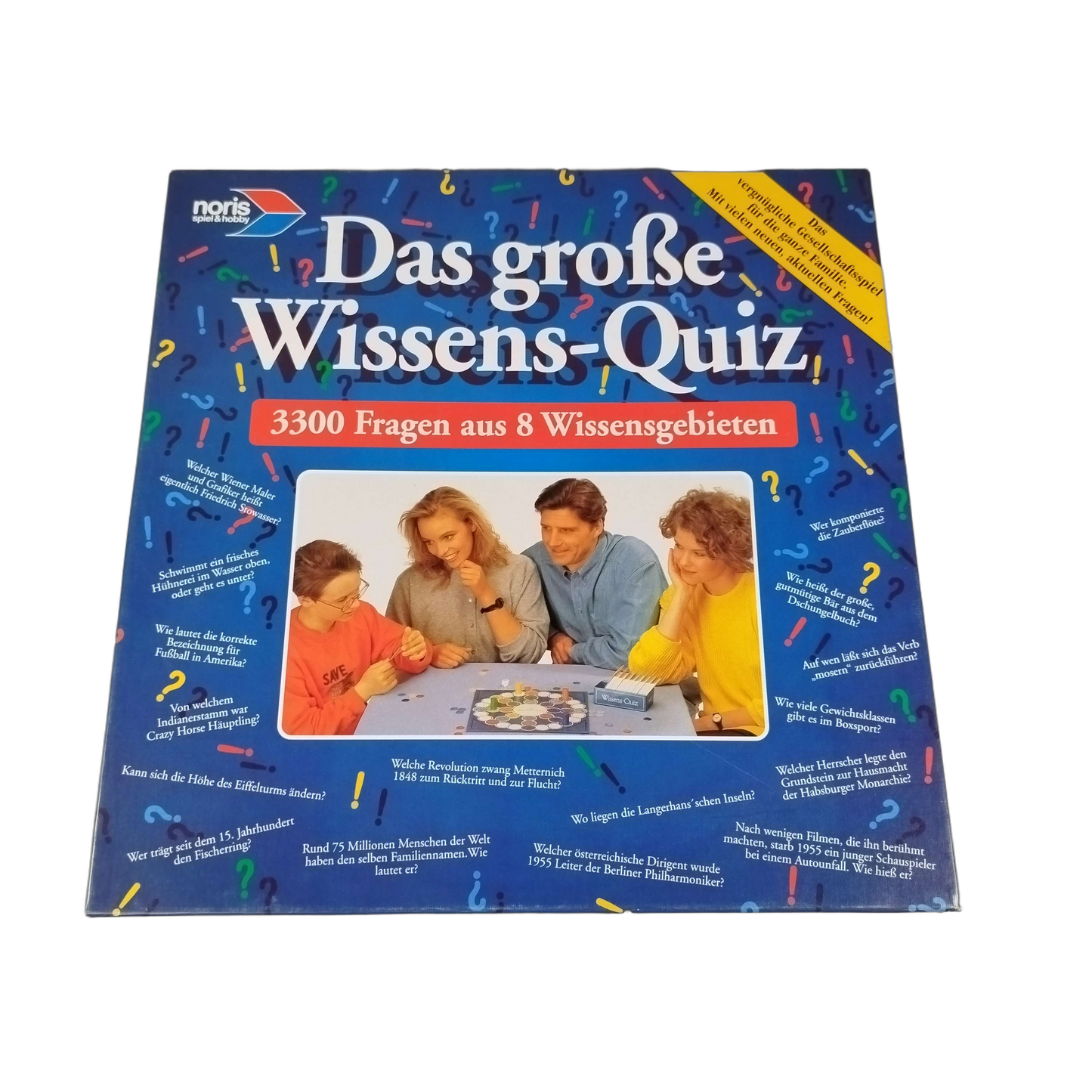 noris Große Wissens-Quiz Brettspiel