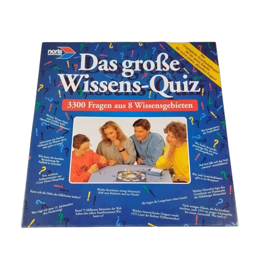 noris Große Wissens-Quiz Brettspiel