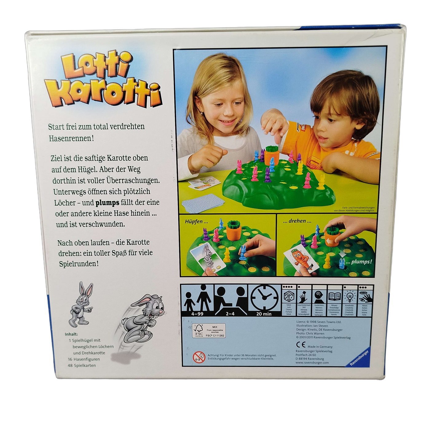 Ravensburger Lotti Karotti Brettspiel & Kinderspiel