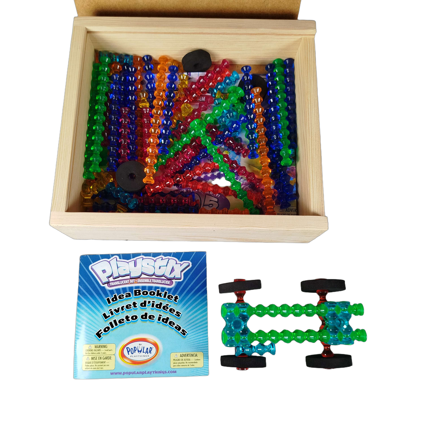popular playthings Playstix Bausteine