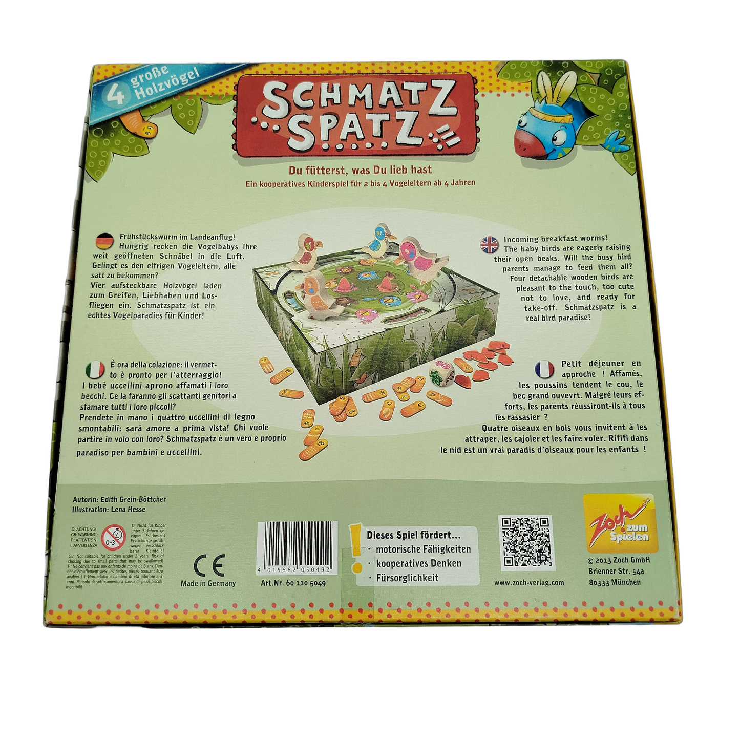 Zoch Schmatzspatz 601105049 Brettspiel
