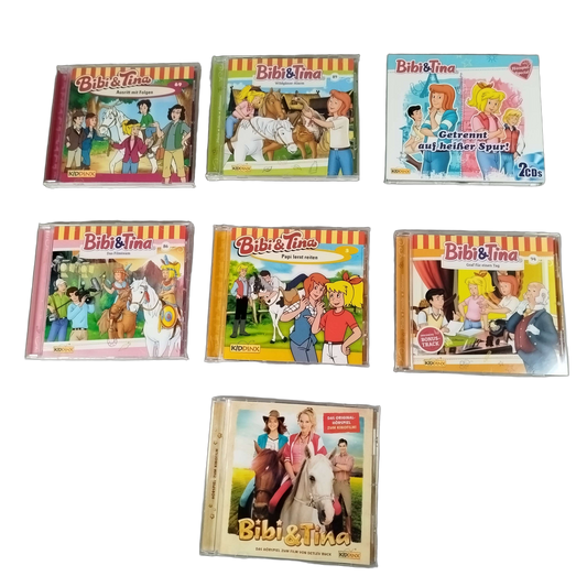 KIDDINX Bundle Bibi & Tina 7x Hörspiel CDs