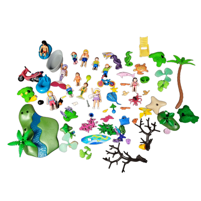 Playmobil Bundle Strand & Meer Figuren & Zubehör