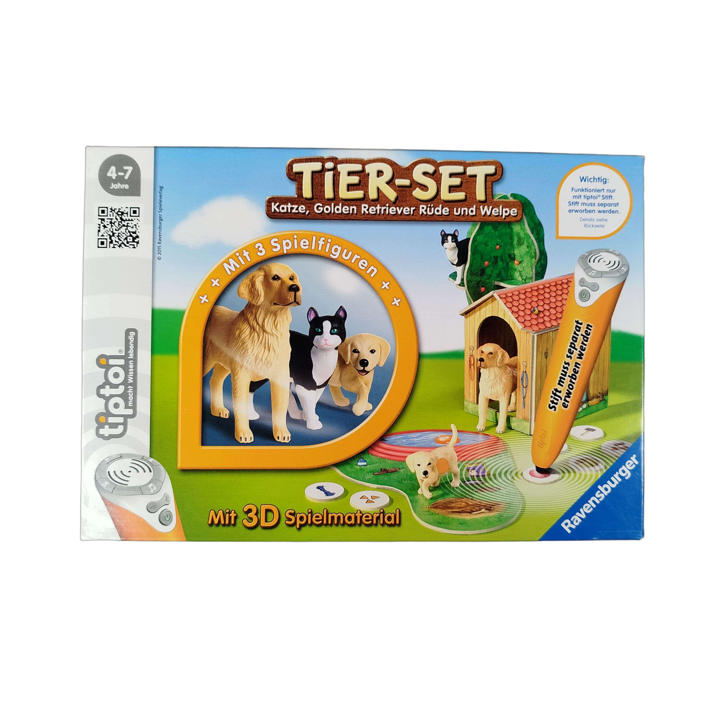 Ravensburger tiptoi Tier-Set 00744 Lernspiel Tiere