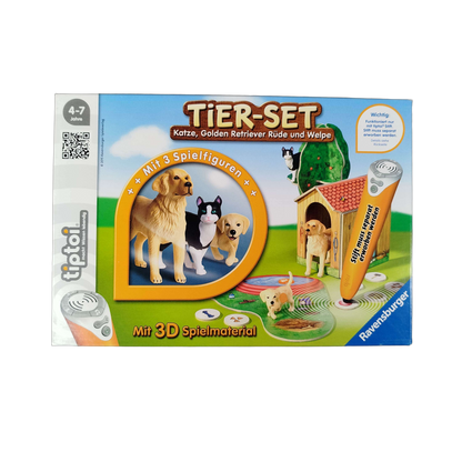 Ravensburger tiptoi Tier-Set 00744 Lernspiel Tiere