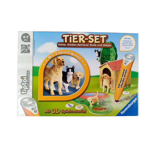 Ravensburger tiptoi Tier-Set 00744 Lernspiel Tiere