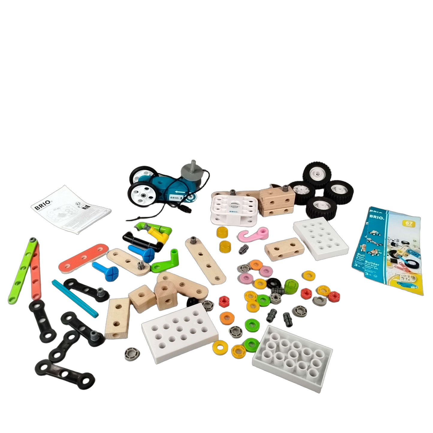 BRIO Bundle Builder 34592 34595 Set von 2 Motor & Teile