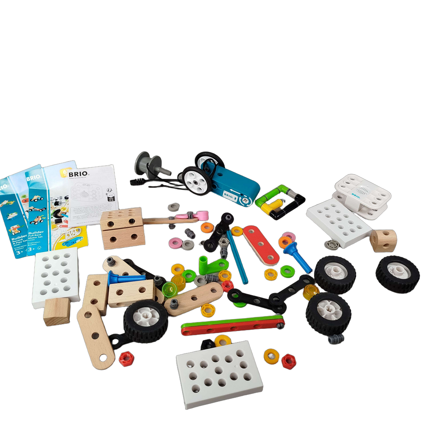 BRIO Bundle Builder 34592 34595 Set von 2 Motor & Teile