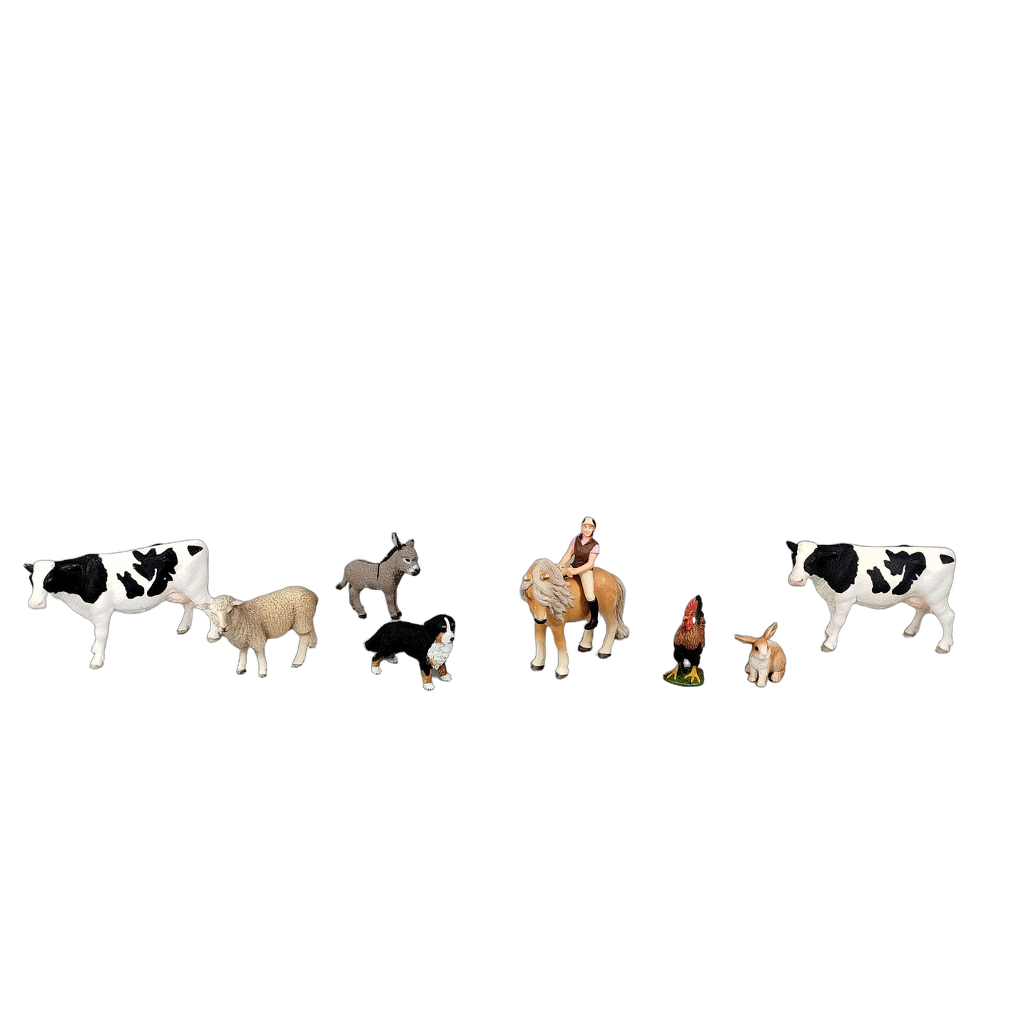Schleich Bundle Bauernhof Set von 8 Tierfiguren