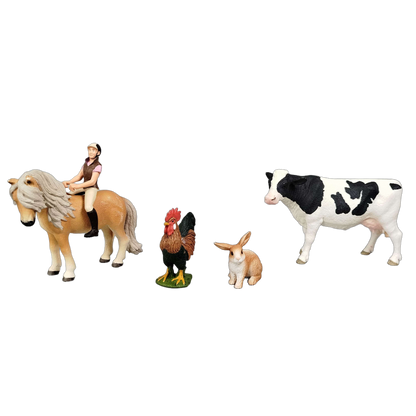 Schleich Bundle Bauernhof Set von 8 Tierfiguren