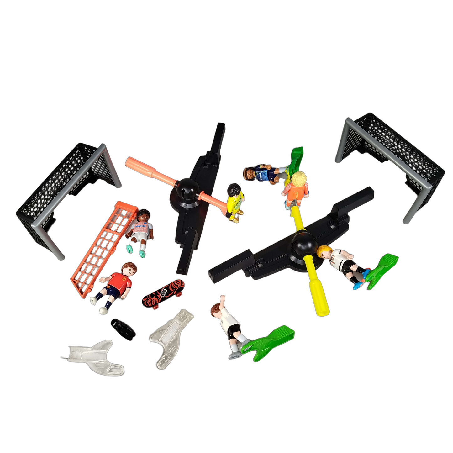 Playmobil Bundle Fußball Set Figuren & Tore