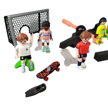 Playmobil Bundle Fußball Set Figuren & Tore