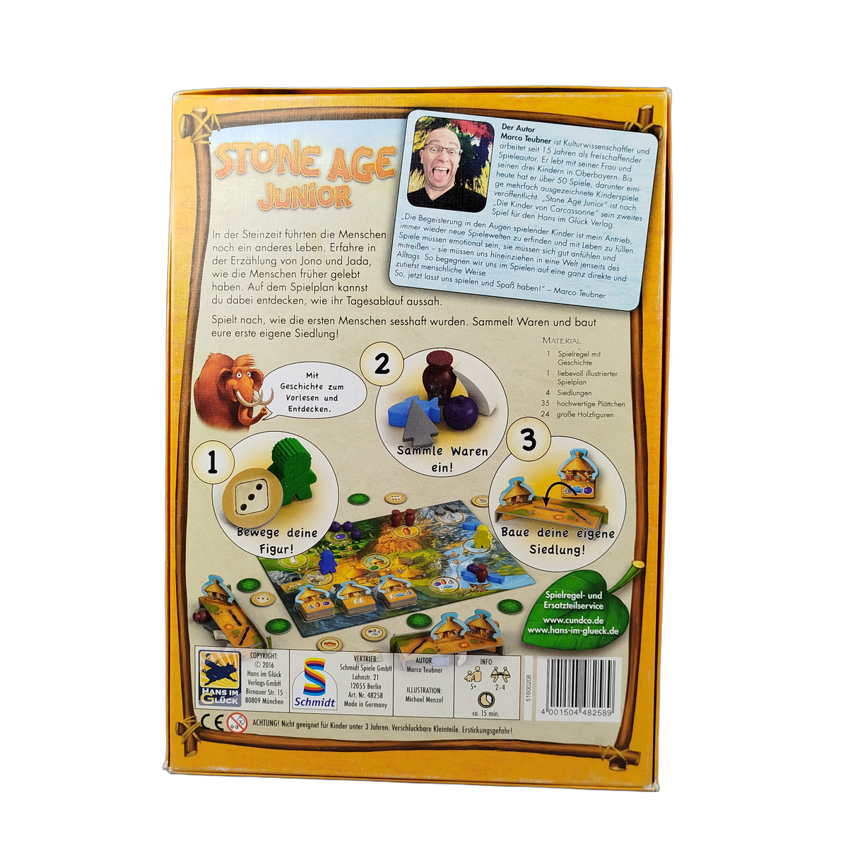 Hans im Glück Stone Age Junior 48258 Brettspiel