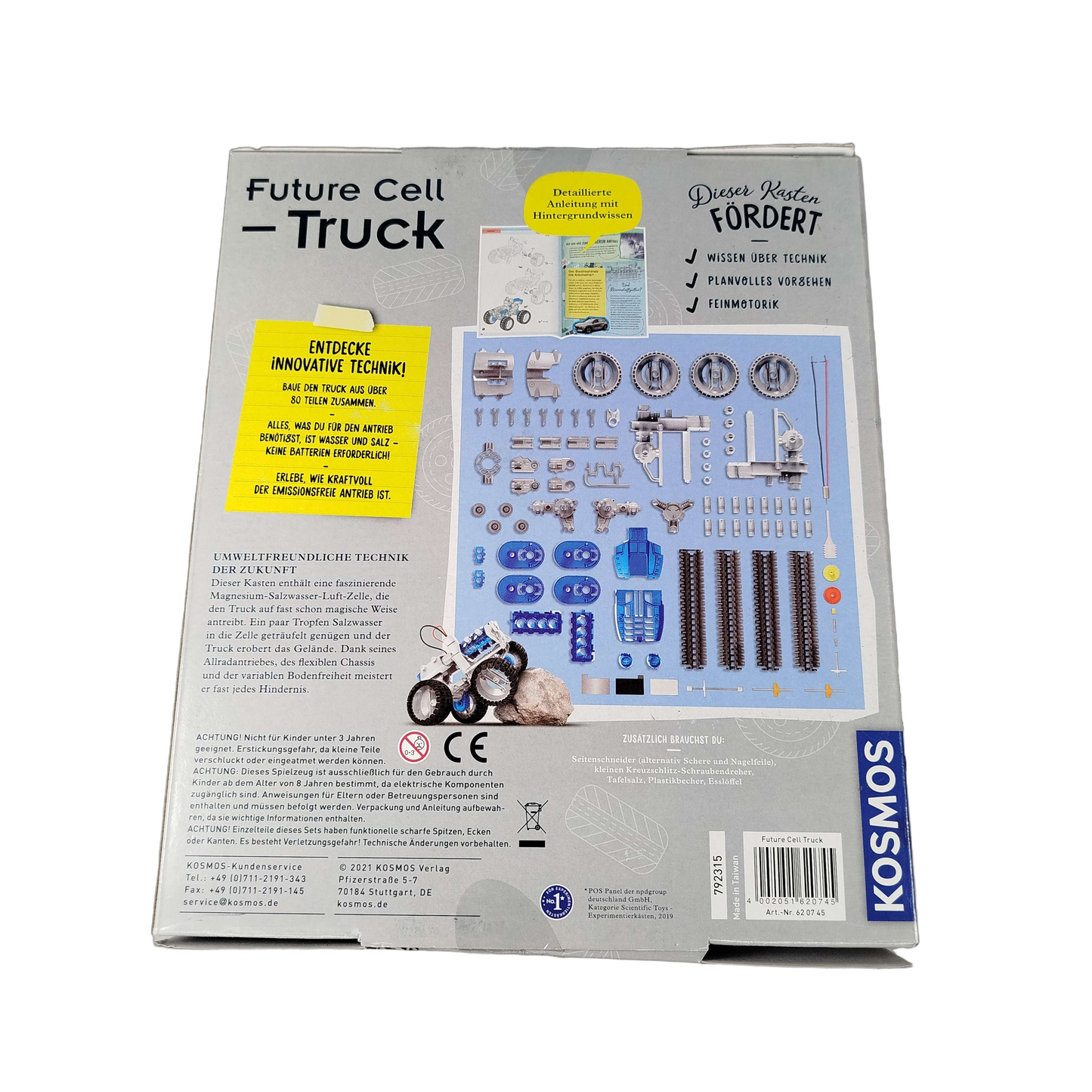 KOSMOS Future Cell Truck 620745 Experimentierset Neu