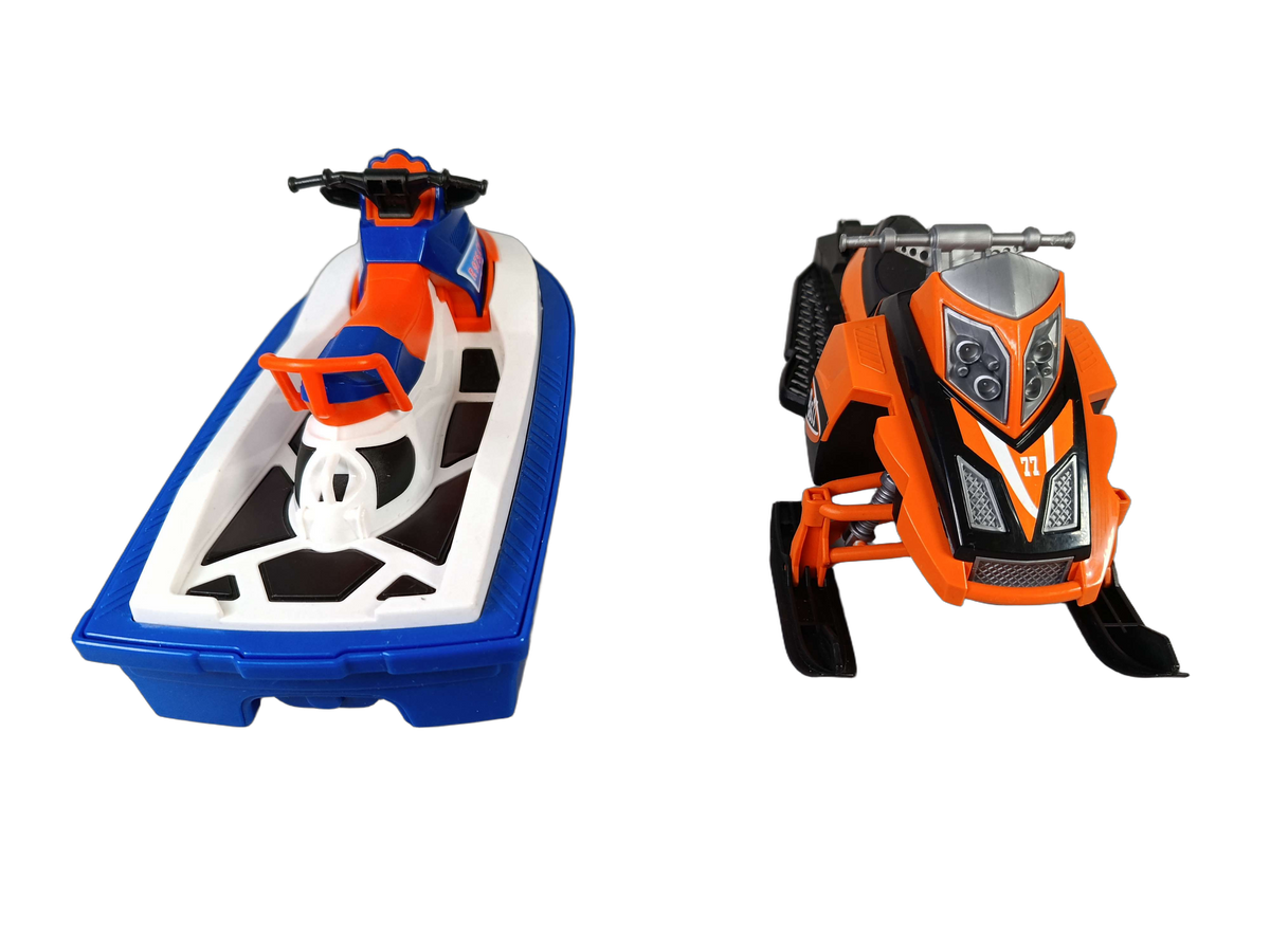 Bundle Fahrzeuge 63150 2014 Set von 2 Jetski & Schneemobil