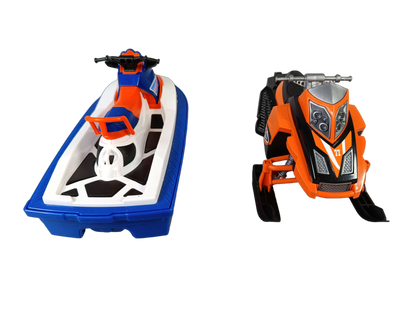 Bundle Fahrzeuge 63150 2014 Set von 2 Jetski & Schneemobil