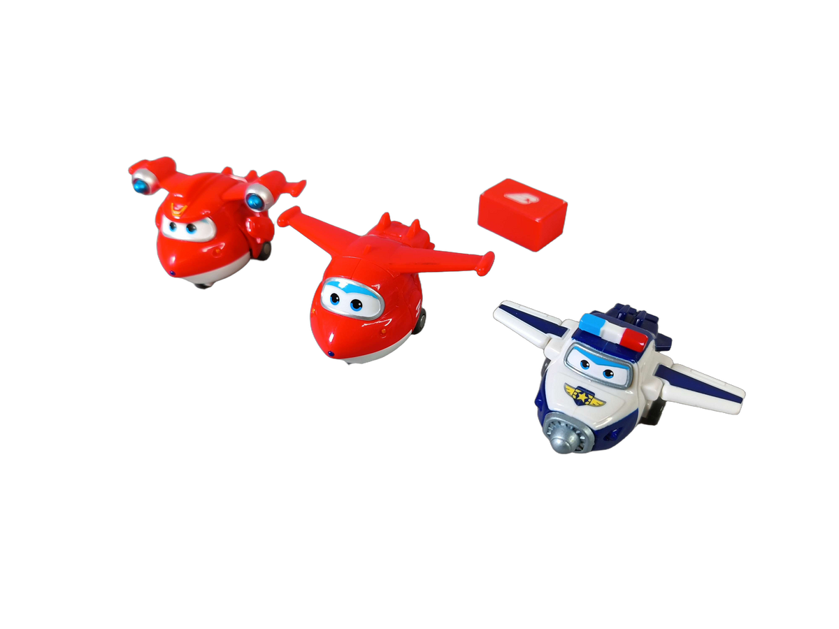 alpha group Super Wings World Aircraft Carrier Flugzeugträger Spielset