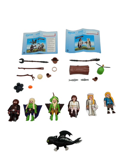 Playmobil Bundle Dragons 70040 70042 70045 Set von 3 Figuren