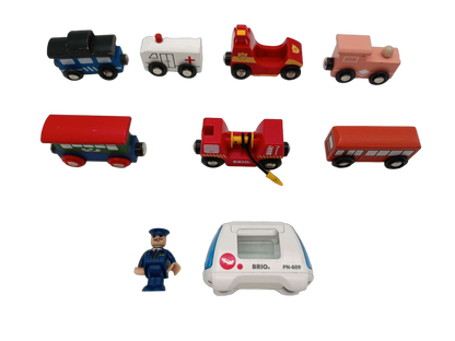 BRIO Bundle Feuerwehr 33576 PN-609 Feuerwehrauto & Rettungswagen