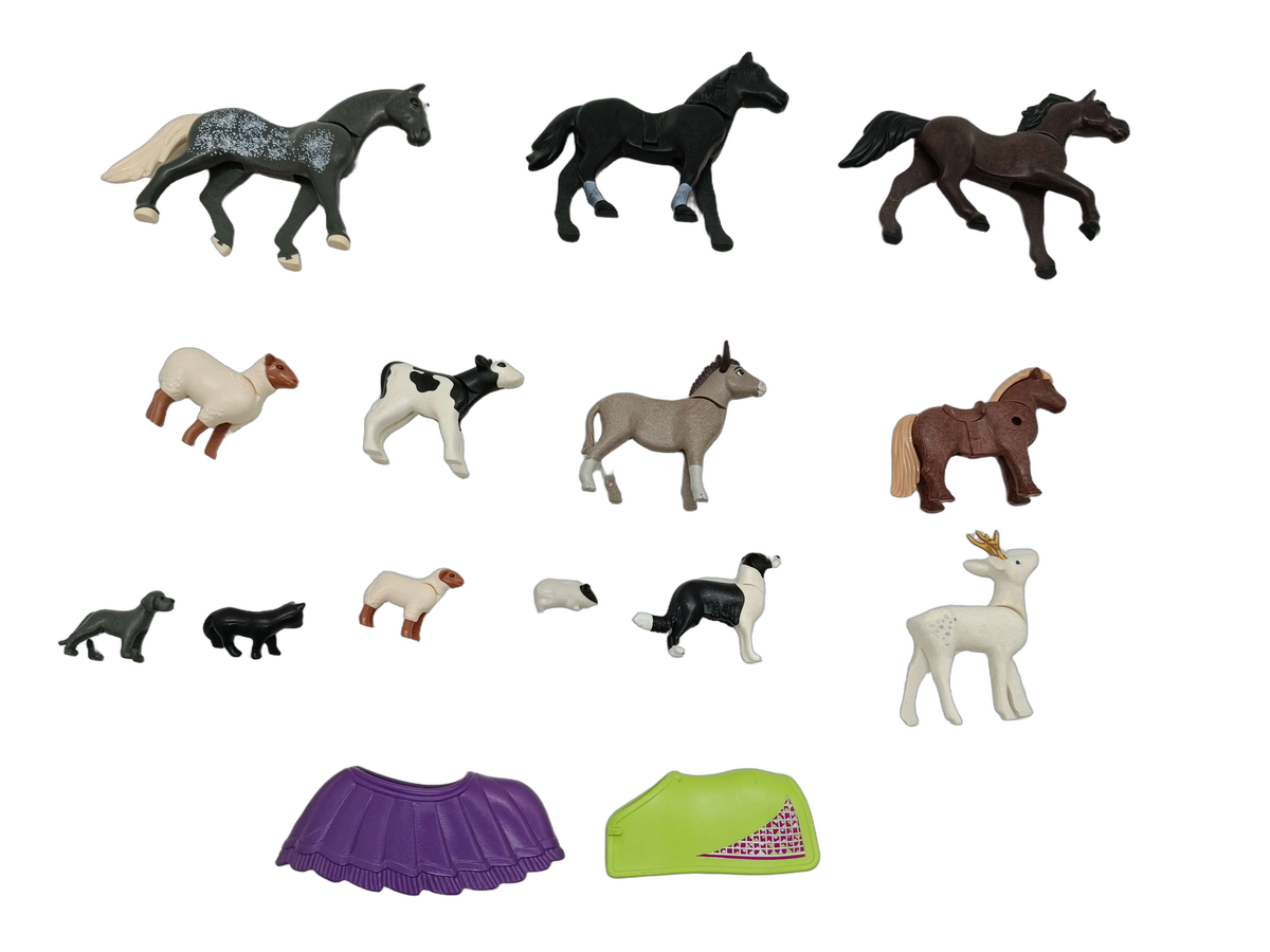 Playmobil Bundle Tiere großes Set Tierfiguren Bauernhof Pferde