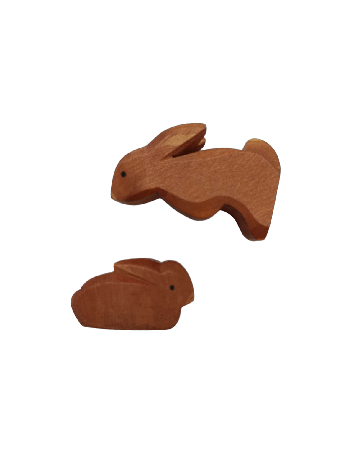 Ostheimer Bundle Tiere 2x Hasen Holzfiguren