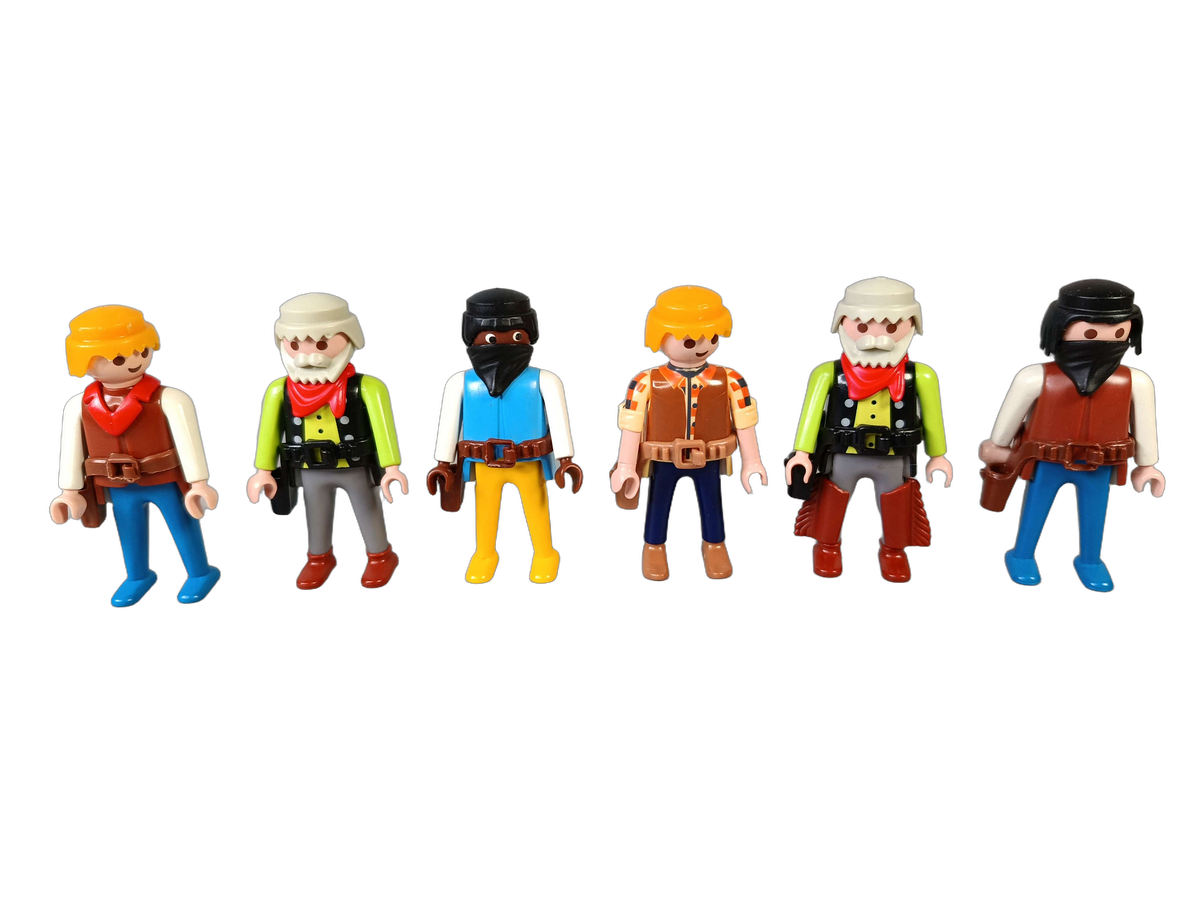 Playmobil Bundle Cowboys großes Set Figuren & Tiere