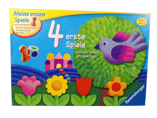 Ravensburger Meine ersten Spiele 4 erste Spiele Brettspiel 21 417 4