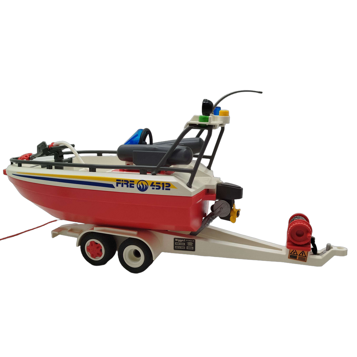 Playmobil Feuerwehrboot auf Trailer 4512 Boot