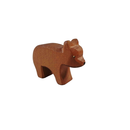 Ostheimer Bär klein stehend Holzfigur Holztier
