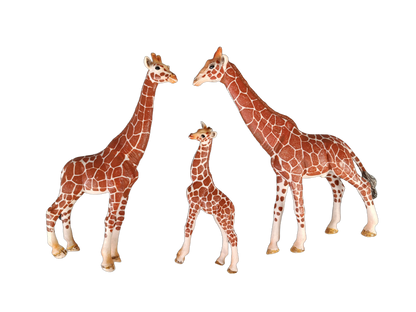 Schleich Tiere Bundle Giraffenfamilie 3 Teile Giraffen Figuren
