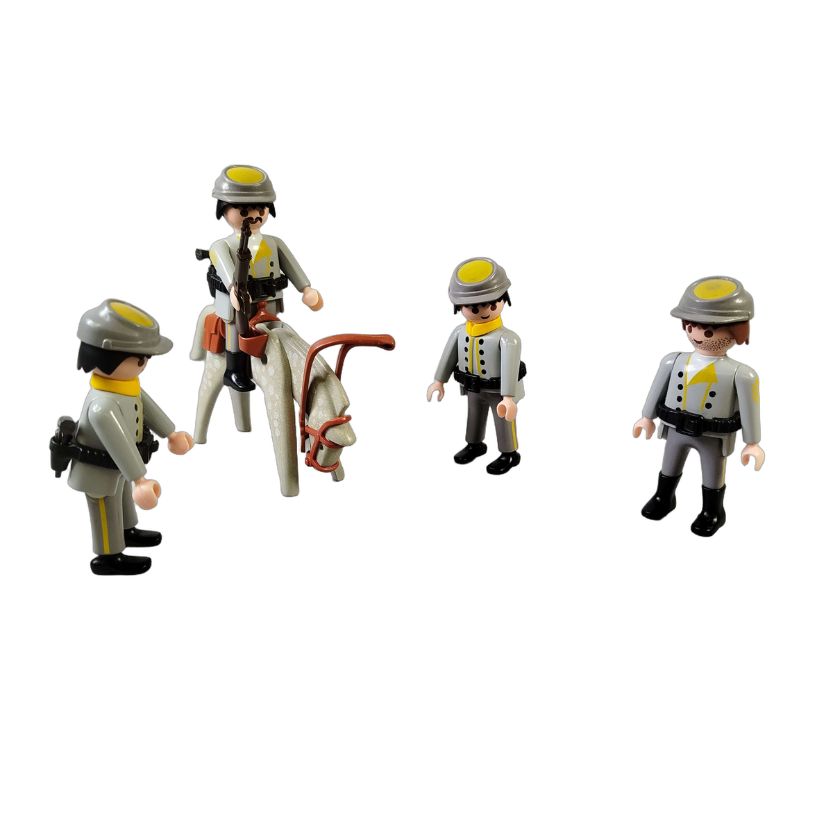 Playmobil Bundle Western Soldaten Pferd großes Set Figuren & Gewehre