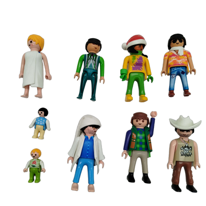 Playmobil Bundle Set von 17 Figuren, mit Zubehör