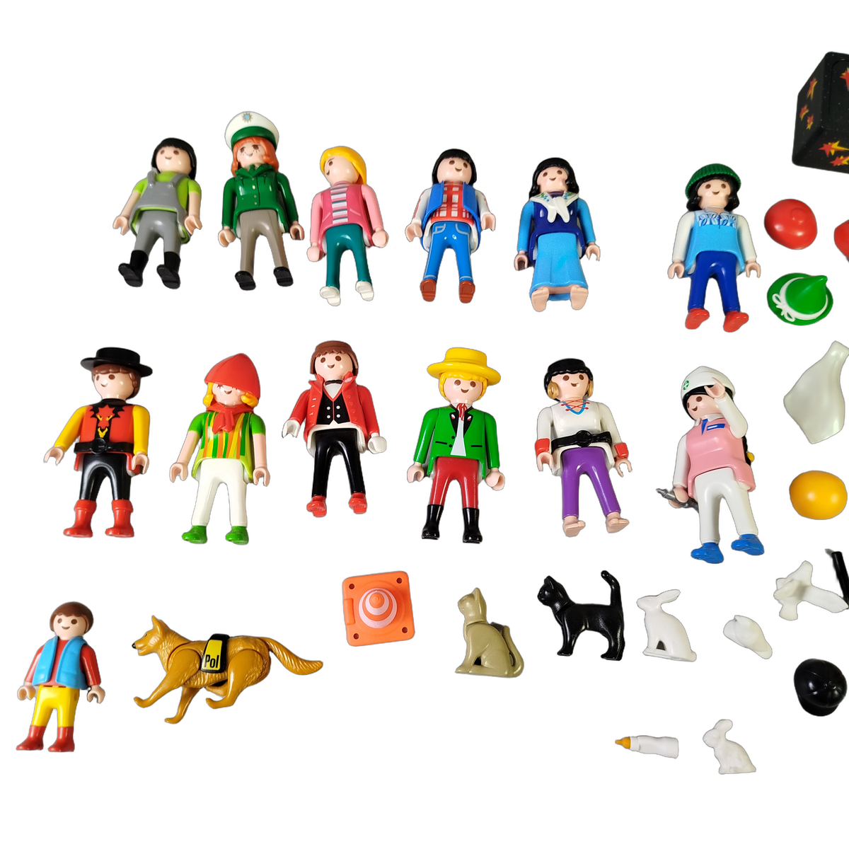 Playmobil Bundle Polizei Set von 13 Figuren & Zubehör
