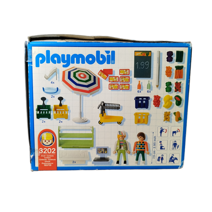 Playmobil Obst- & Gemüsestand 3202 Spielset, Neuwertig