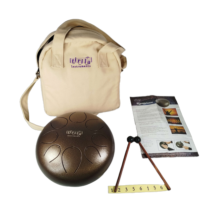 Drifa Instruments Klangplanet Steel Tongue Drum Neu