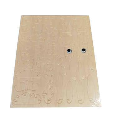 Bundle Holzbau Eule Set von 5 Bastelsperrholz Neu