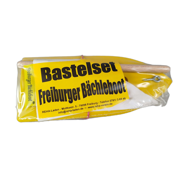 Freiburger Bächleboot Bundle Segelboot Bastelset Neuwertig