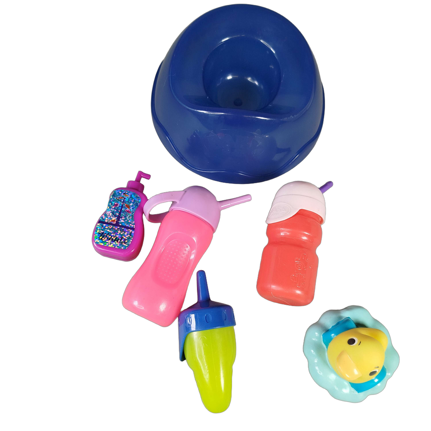 Zapf Creation Bundle BABY born Set von 8 Badewanne WC