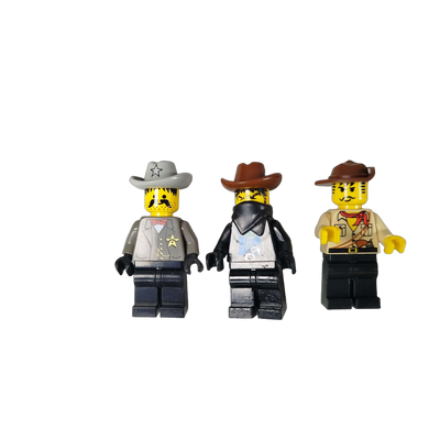 LEGO Bundle Cowboy Set von 3 Figuren