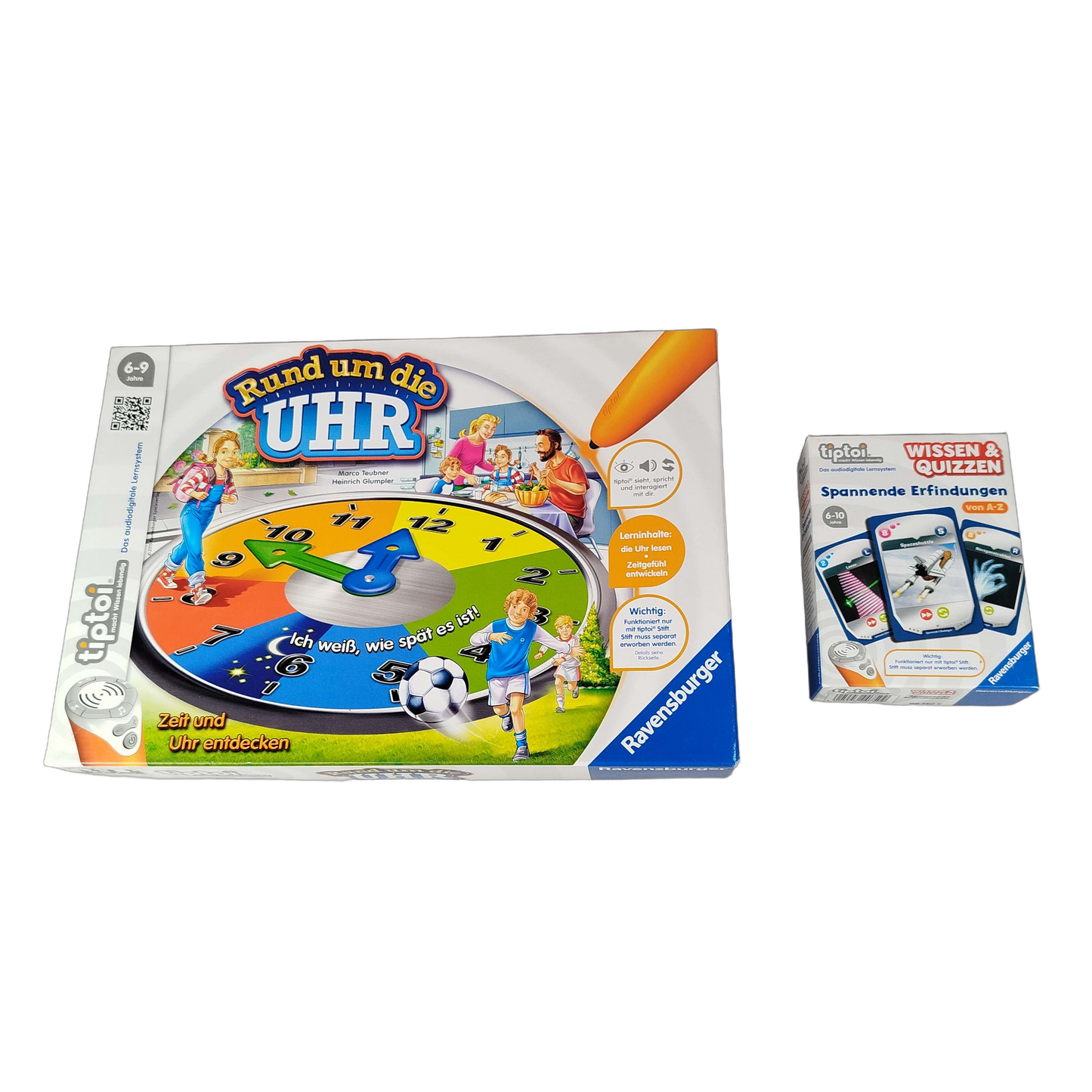Ravensburger Bundle tiptoi 2 Lernspiele Wissen & Quizzen