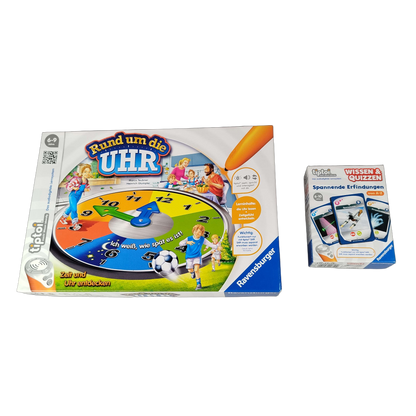 Ravensburger Bundle tiptoi 2 Lernspiele Wissen & Quizzen