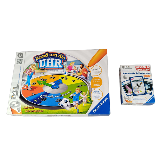 Ravensburger Bundle tiptoi 2 Lernspiele Wissen & Quizzen