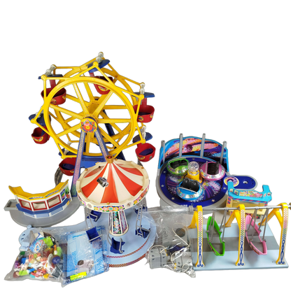 Playmobil Bundle Freizeitpark Riesenrad & Karussell