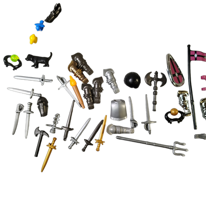 Playmobil Bundle Ritter & Wikinger großes Set Figuren Pferde & Drache