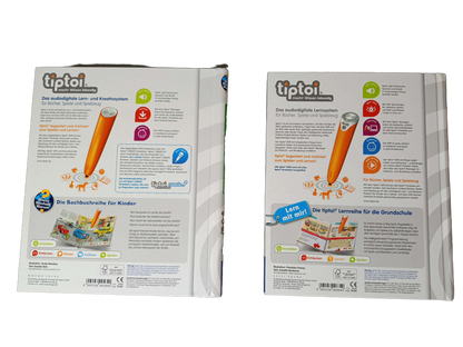 Ravensburger Bundle tiptoi Verkehr & Deutsch Set von 2 Lernbücher