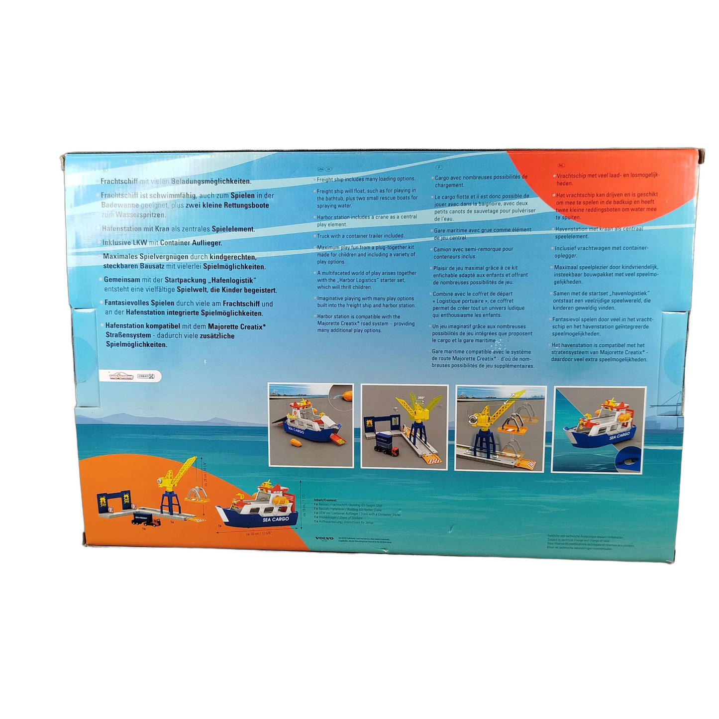 Märklin 72223 Frachtschiff & Hafenkran Spielset