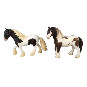 Schleich Tiere Bundle 7 Teile Pferde & Figuren