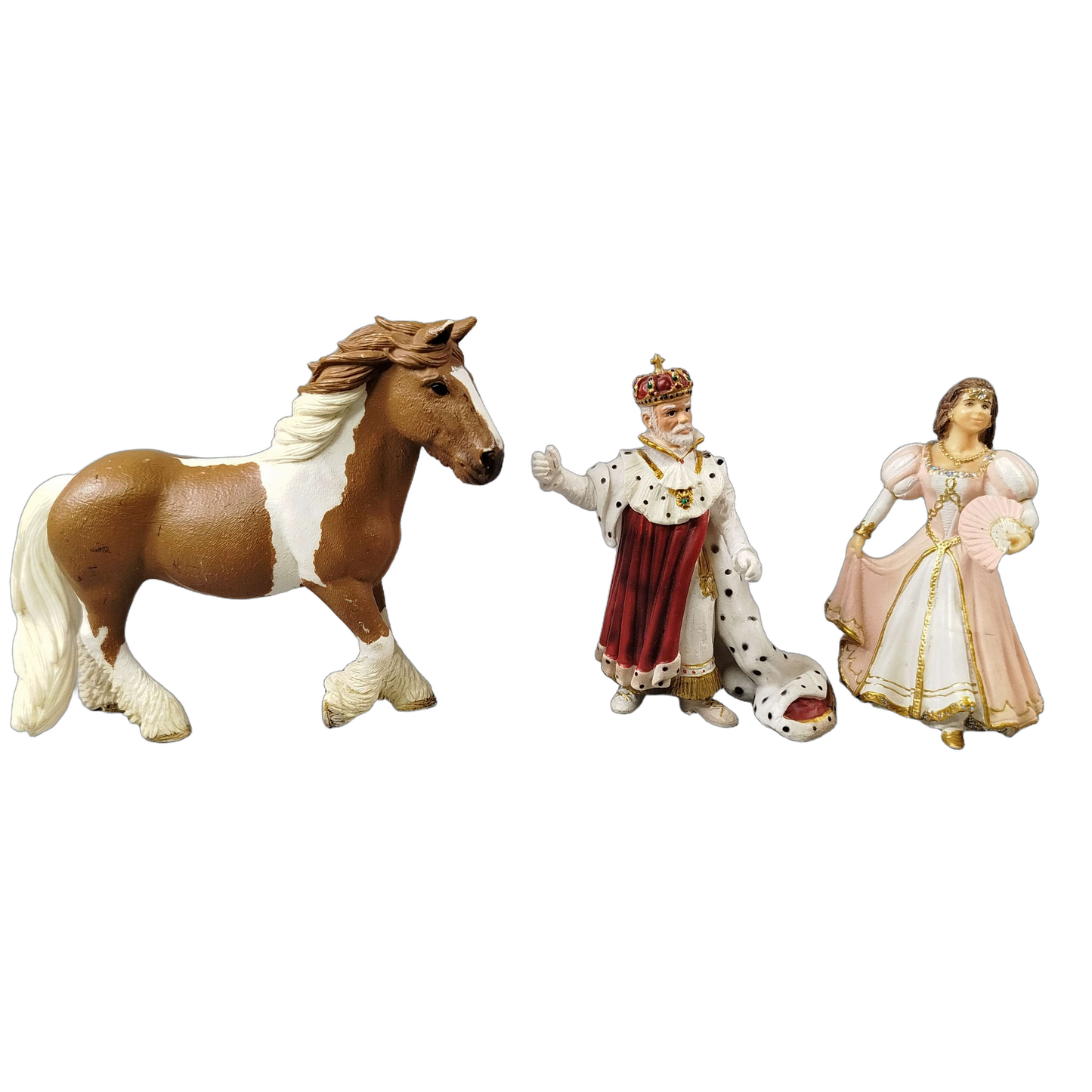 Schleich Tiere Bundle 7 Teile Pferde & Figuren